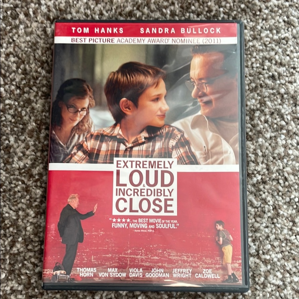 Red DVD Extremely Loud & Incredibly Close Media